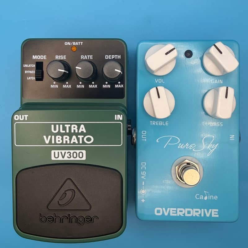 🟢🔵 Behringer UV300 Ultra Vibrato + Caline Pure Sky