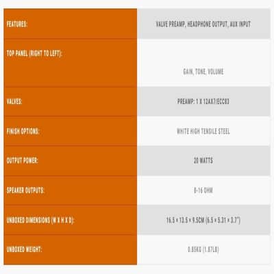ORANGE MICRO TERROR AMP HEAD image 8