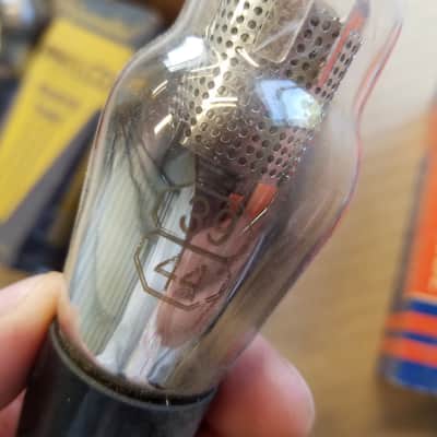 RCA etc. Pair (2) Type 39/44 Antique tNOS AT1000 TESTED Vacuum Tubes Pentode 1935-1949 image 10