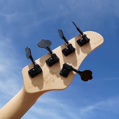 Schecter DIAMOND SERIES P-5 Ivory Left Handed 5-String Electric Bass Guitar image 6