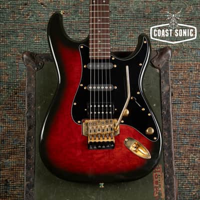 1988 Fender Stratocaster STR-75 Floyd Rose Made in Japan image 5