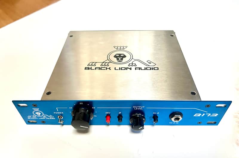 Black Lion Audio B173 Preamp 2010s - Blue image 1
