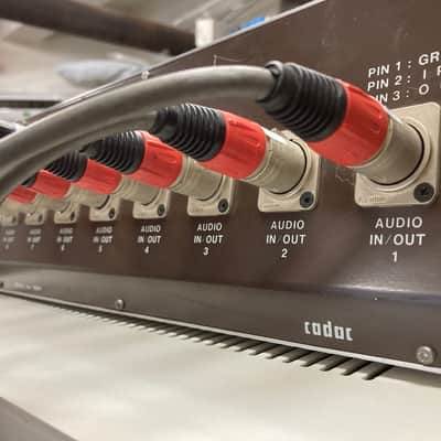 Cadac 8 Channel Mic Pre Eq Input x 4 Output 8x4 “G Type” Mixer Rack w/ Fader Unit • Vintage image 7