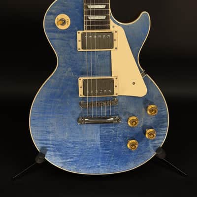 Gibson Les Paul Standard 50s Figured Top - Ocean Blue image 2