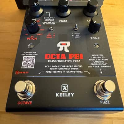 Keeley Octa Psi Transfigurating Fuzz 2024 - Black image 2