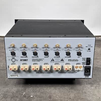 Amplifier Technologies ATI AT3000 3007 7-Channel Power Amplifier image 8