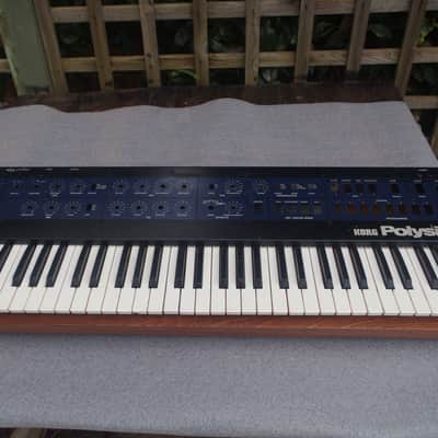 Custom Wooden Case Korg Polysix Analog Synthesizer American Walnut image 7