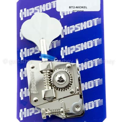 NEW Hipshot BT2 Bass Xtender Key for 67-82 P & J Bass Fender Detuner - NICKEL image 1