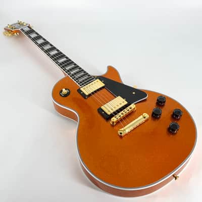 2024 Gibson Custom Made to Measure Les Paul Custom - Orange Sparkle image 13