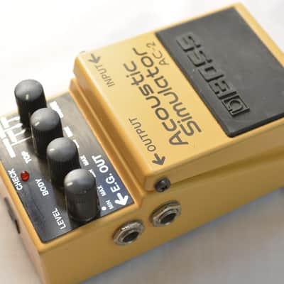 BOSS AC-2 Acoustic Simulator (Silver Label) Made in Taiwan 2001 image 2