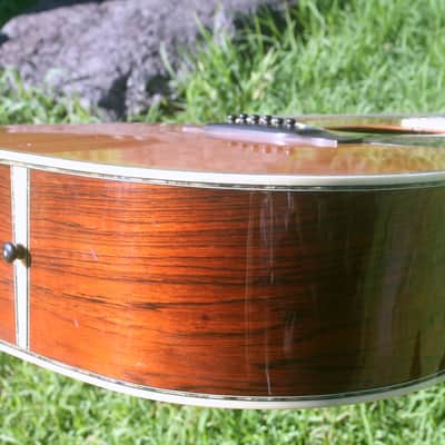 1984 Yairi YW800 B. Rosewood Jacaranda Japan Vintage - Natural+Vintage Hard Case image 17