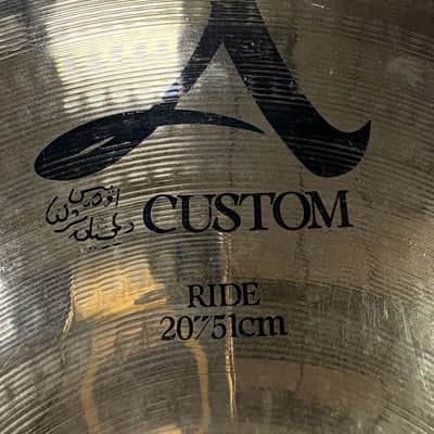 Zildjian 20" A Custom Ride Cymbal (Used) image 2