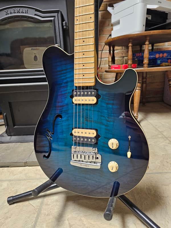 Ernie Ball Music Man Axis Super Sport Semi-Hollow HH Tremolo 2014 - 2020 - Various image 1