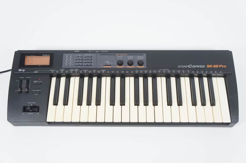 Roland SK-88 PRO Sound Canvas Sound Module Keyboard SC88 w/ 100