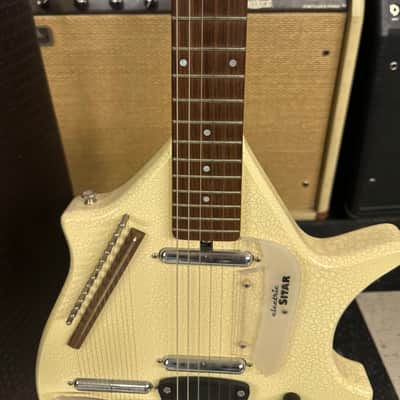 Jerry Jones Electric Sitar m - White Crackle image 9