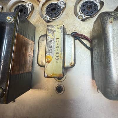 Fender Dual Showman 2-Channel 85-Watt Guitar Amp Head 1965 - Black Panel image 11