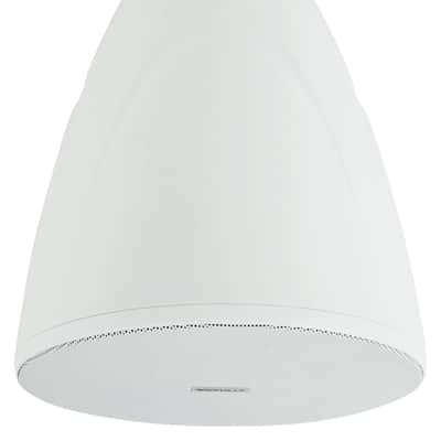 (6) Rockville PEN-65T White 6.5" 70V Commercial Hanging Pendant Speakers+Amp image 12