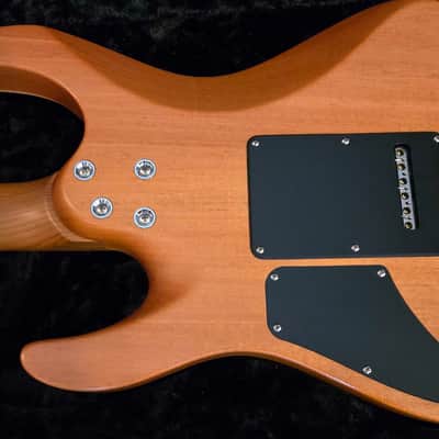 Suhr Modern Custom – Natural Flame Maple Top – Roasted Maple Neck – OHSC image 7