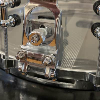 Cartinella Custom Percussion 14x7" Acrylic snare - Clear image 9