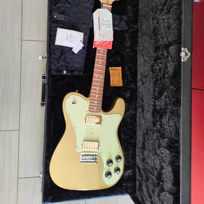 Fender Chris Shiflett Artist Series Signature Telecaster Deluxe 2016 - Present - Shoreline Gold image 10