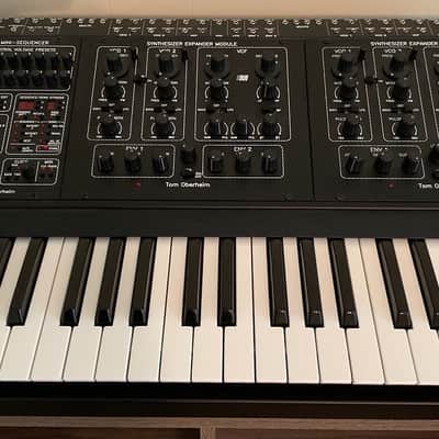 Tom Oberheim Two Voice Synthesizer Pro TVS Pro Limited Edition Black image 1