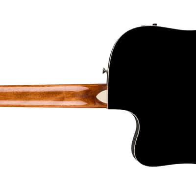 Fender California Standard Redondo CE Spruce Top Black image 3