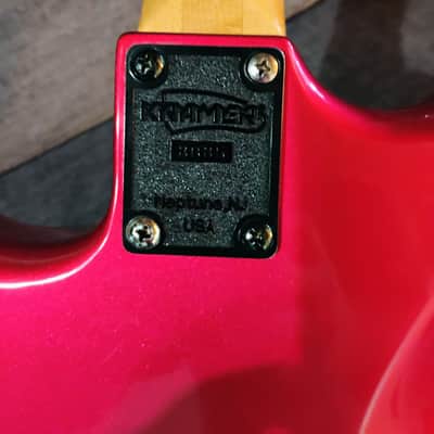 Kramer Pacer Late 80's to early 90's - Red/Pink image 7