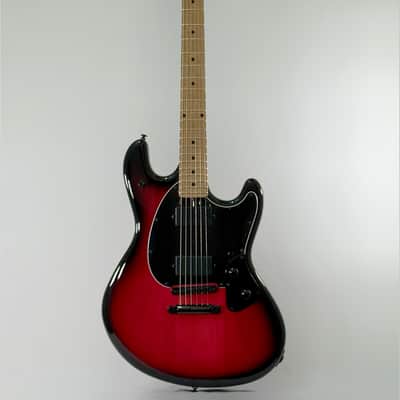 Music Man StingRay HT Guitar Raspberry Burst w/bag image 1