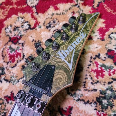 *RARE* 1990 Ibanez RG760 BK-P Black Paisley w/ Matching Headstock, FujiGen Japan MIJ 🔥 image 3