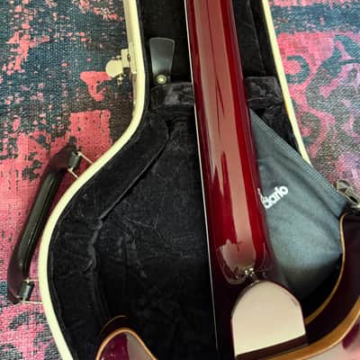 PRS 25th Anniversary Hollowbody II 10 Top Piezo in Purple Iris with Anniversary Case image 6
