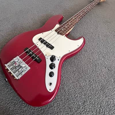Fender Highway One USA Jazz Bass 2008 Midnight Wine MIA image 4