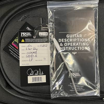 PRS John Mayer Silver Sky Polar Blue Rosewood (655) image 9