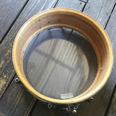 Slingerland Radio King snare drum Radio King 1950’s - Gold sparkle image 8