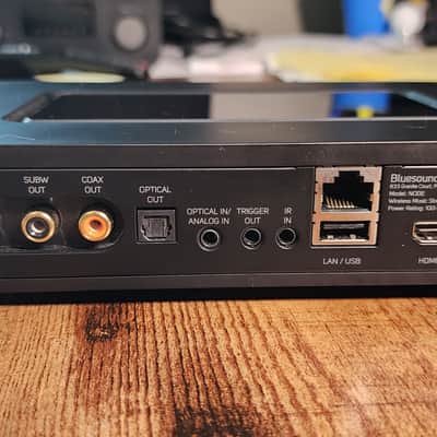 Bluesound NODE Hi-Res Music Streamer 2023 - Black image 2