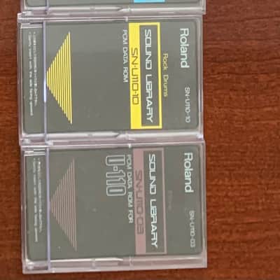Roland U-110 PCM Sound Module 1988 - 1990 - Black image 4