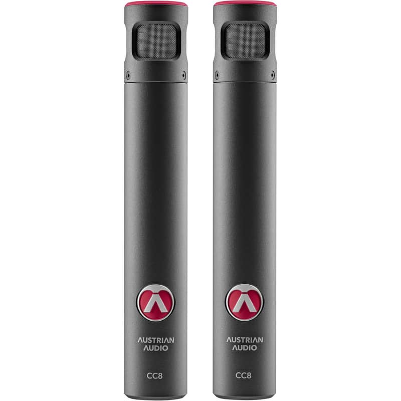 Austrian Audio CC8 Cardioid Small Diaphragm Condenser Microphone Stereo Pair image 1