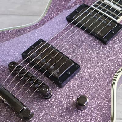 2019 ESP E-II Japan Eclipse EC-DB Les Paul w/EMG's (Purple Sparkle) image 5