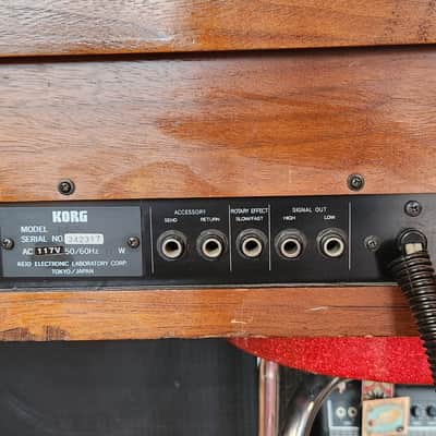 Korg BX-3 Analog Tonewheel Organ 1990s - Wood image 15