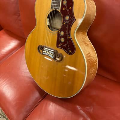 1998 Gibson SJ-200 Natural OHSC image 3