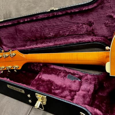 Gretsch G6120T-55 Vintage Select '55 Chet Atkins Hollow Body with Bigsby 2016 - Present - Vintage Orange Stain image 19