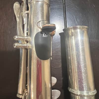 Penzel Mueller Double Wall Silver Clari-Met  Bb Clarinet 1920 - sterling silver image 10