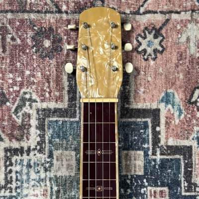 1950s Gretsch Electromatic Lap Steel Vintage Pearloid Electric Guitar W/ Original Case! image 11