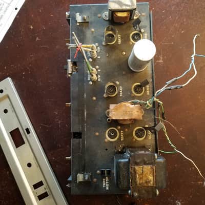 Roberts Small stereo tube amp project chassis 12AX7 6BM8 1640 1960s image 2