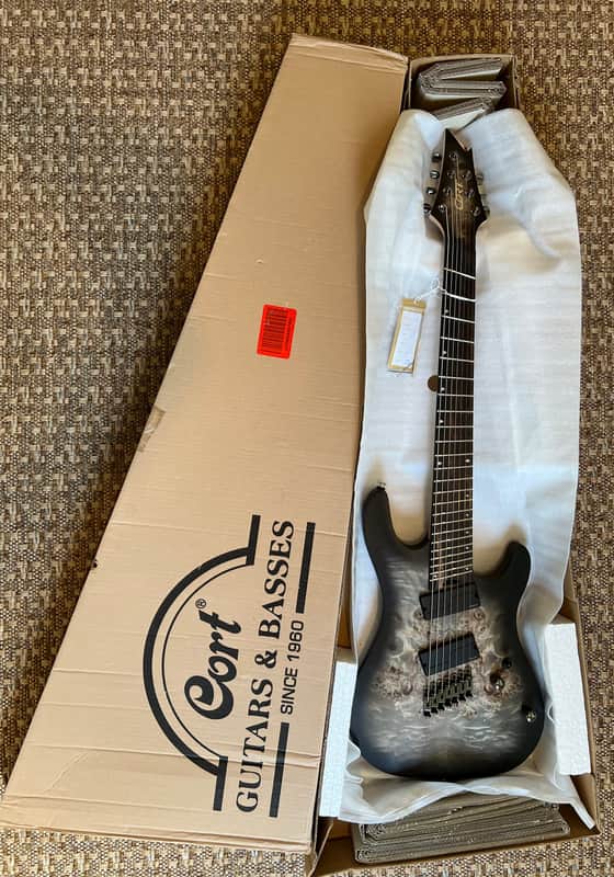 Cort KX507MS multi-scale 7-string electric guitar - like new - original box - one owner image 1