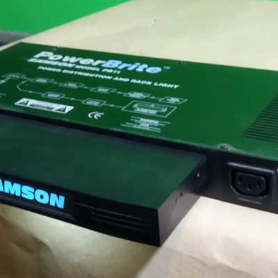 Samson PowerBrite PB11 Rackmount Power Distribution / Lighting System 2010s - Black image 1
