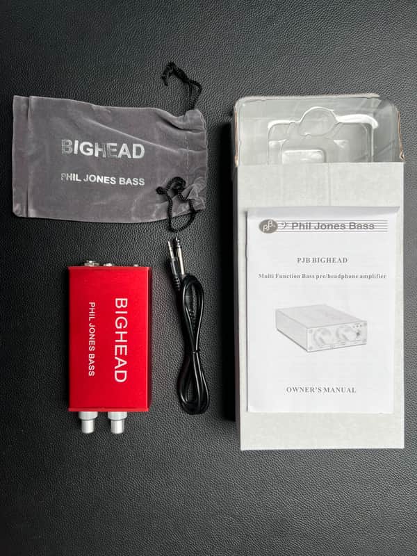 Phil Jones HA-1 BigHead Mobile Headphone Amp - Red image 1