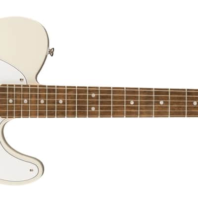 Squier Affinity Series Telecaster Electric Guitar Laurel Fingerboard, White Pickguard, Olympic White image 3