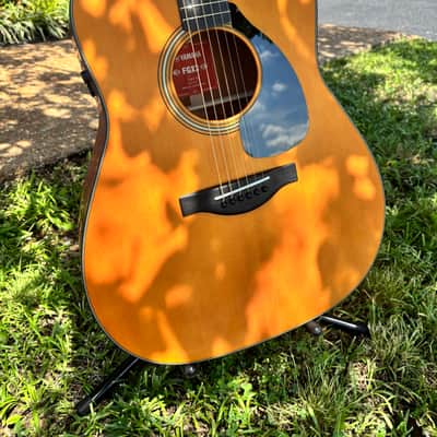 Yamaha FGX3 Red Label Folk Acoustic with New Atmosfeelâ„¢ Pickup and Preamp System image 3