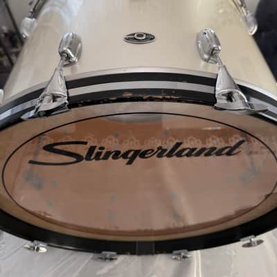 Slingerland Magnum 24x16 Bass Drum 1979 - Silver Mist Excellent condition! image 6