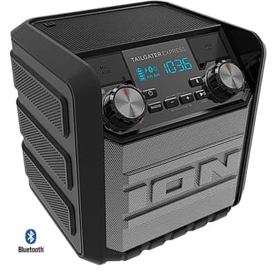 Ion Audio Tailgater Express 20W WaterProof Bluetooth Compact Speaker Certified Refurbished image 1
